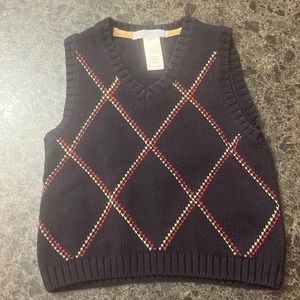 Little boy sweater vest 12-18 months